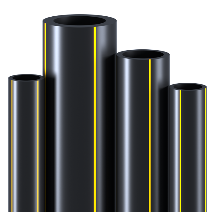 Труба ПНД ⌀125 мм, ПЭ-100,  SDR-17 газовая